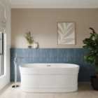 Balterley Oval Freestanding Bath - 1600x780x580