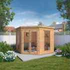 Mercia Premium Corner Timber Summerhouse - 8 x 8ft