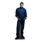 Star Cutouts Dean Winchester Blue Shirt Jeans (Jensen Ackles Supernatural) Height 186 cm Cutout