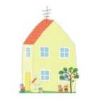 Star Cutouts Peppa Pig House with Apple Tree - Height 133 cm Cutout