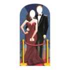 Star Cutouts Red-Carpet/ Hollywood Couple Stand In Height 186 cm Cutout