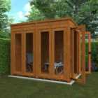 Broadfield 8x6 Full Pane Flex Pent Summerhouse