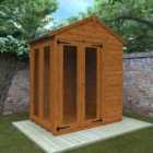 Broadfield 4x6 Full Pane Flex Apex Summerhouse