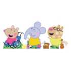 Star Cutouts Mandy Emily Pedro Decoration Multi Pack - Height 66 cm Cutout