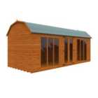Broadfield 20x8 Barn Full Pane Summerhouse