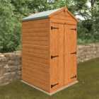 Broadfield 4x4 Double Door Windowless Flex Apex Shed