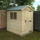 Broadfield 7x5 Tanalised Premier Apex Shed