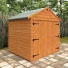 Broadfield 5x6 Flex Apex Bike Shed