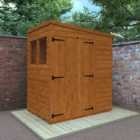 Broadfield 4x6 Double Door Flex Pent Shed