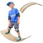 AIYAPLAY Kids Wooden Balance Board - Natural