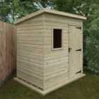 Broadfield 7x5 Tanalised Deluxe Pent Shed