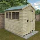 Broadfield 9x6 Tanalised Premier Apex Shed