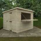 Broadfield 10x8 Tanalised Bar Shed