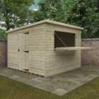 Broadfield 10x10 Tanalised Bar Shed