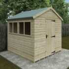 Broadfield 8x8 Tanalised Premier Apex Shed