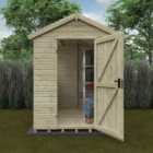 Broadfield 8x6 Tanalised Premier Apex Shed