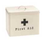 Vintage Metal First Aid Box - 60Cm - Cream