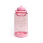 Motivational Water Bottle Pink