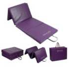Sure Shot Four Fold 6 X 2 Mat With Carry Handle - 40Mm Purple