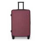 Infinity Luggage Edmonton Large Hard Shell Suitcase In Burgundy