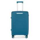 Infinity Luggage Burnaby Medium Hard Shell Suitcase In Blue