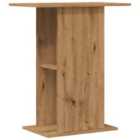 vidaXL Aquarium Stand Artisan Oak 36x60.5x72.5 cm Engineered Wood