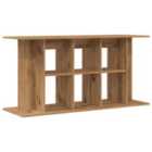 vidaXL Aquarium Stand Artisan Oak 120x40x60 cm Engineered Wood