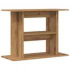 vidaXL Aquarium Stand Artisan Oak 80x35x60 cm Engineered Wood