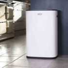 Charles Bentley 55L White Sensor Bin