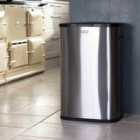 Charles Bentley 55 Litre Touch Kitchen Bin Stainless Steel