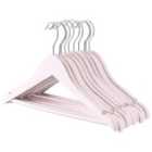 Wooden Children's Hangers - Light Pink - Pack Of 10