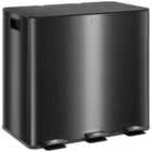 HOMCOM 3 x 15L Triple Kitchen Bin Pedal Bin for Recycling and Waste, Black