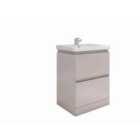 Rak Ceramics Resort 650Mm X 500Mm Floor Standing Basin Unit - Mushroom