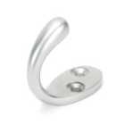 From The Anvil Satin Chrome Celtic Single Robe Hook