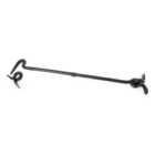 From The Anvil Black 16" Forged Cabin Hook