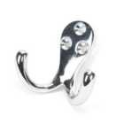 From The Anvil Polished Chrome Celtic Double Robe Hook