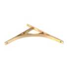 From The Anvil Satin Brass Tyne Shelf Bracket (314Mm X 250Mm)