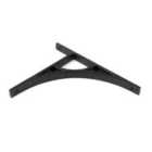 From The Anvil Matt Black Tyne Shelf Bracket (260Mm X 200Mm)