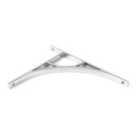 From The Anvil Polished Chrome Tyne Shelf Bracket (314Mm X 250Mm)