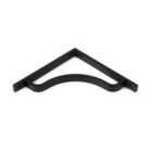 From The Anvil Matt Black Abingdon Shelf Bracket (150Mm X 150Mm)