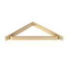 From The Anvil Satin Brass Barton Shelf Bracket (200Mm X 200Mm)