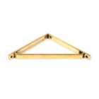 From The Anvil Aged Brass Barton Shelf Bracket (200Mm X 200Mm)
