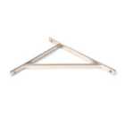 From The Anvil Polished Nickel Chalfont Shelf Bracket (314Mm X 250Mm)