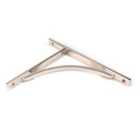 From The Anvil Polished Nickel Apperley Shelf Bracket (260Mm X 200Mm)