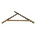 From The Anvil Burnished Brass Chalfont Shelf Bracket (314Mm X 250Mm)
