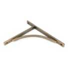 From The Anvil Burnished Brass Apperley Shelf Bracket (260Mm X 200Mm)