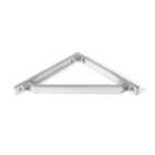 From The Anvil Satin Chrome Barton Shelf Bracket (150Mm X 150Mm)