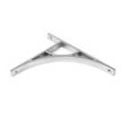 From The Anvil Satin Chrome Tyne Shelf Bracket (260Mm X 200Mm)