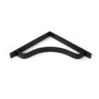 From The Anvil Matt Black Abingdon Shelf Bracket (200Mm X 200Mm)