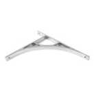 From The Anvil Satin Chrome Tyne Shelf Bracket (314Mm X 250Mm)